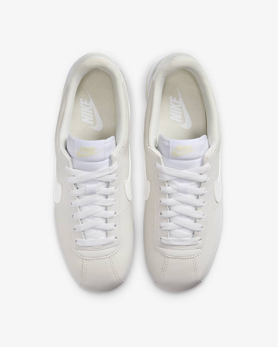 Nike Cortez Leather Women's Shoes - Phantom/Coconut Milk/White/Sail