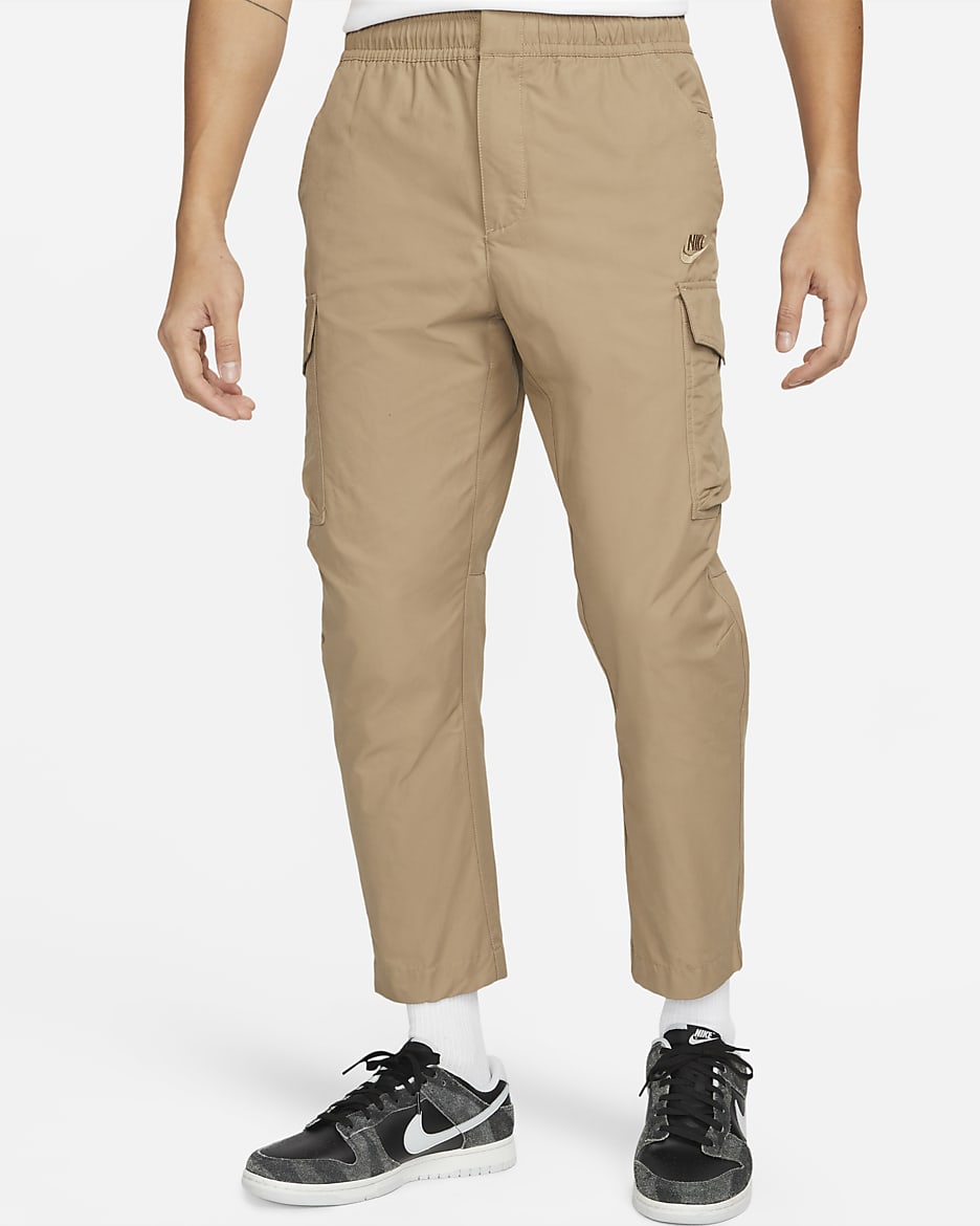 Nike Sportswear Men's Unlined Utility Cargo Trousers - Sandalwood/Sandalwood