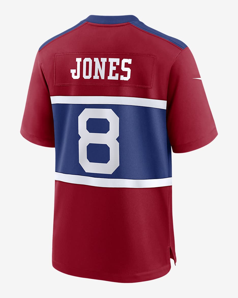 Daniel Jones New York Giants Men's Nike NFL Game Jersey - Red