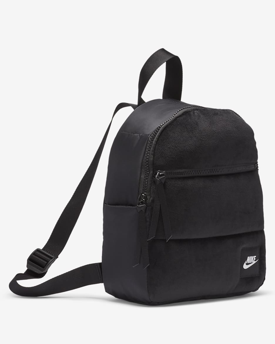 Nike Sportswear Essentials Winterized Mini Backpack - Black/Black/White