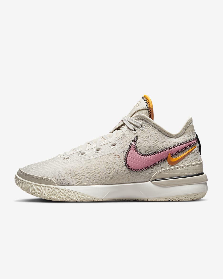 LeBron NXXT Gen EP 籃球鞋 - Light Orewood Brown/Sesame/Sail/Coral Chalk