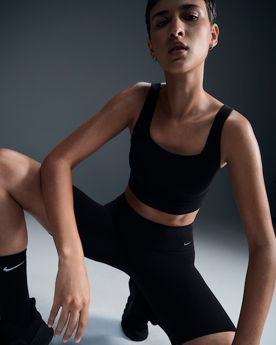 Nike Zenvy Women's Medium-Support Padded Longline Sports Bra