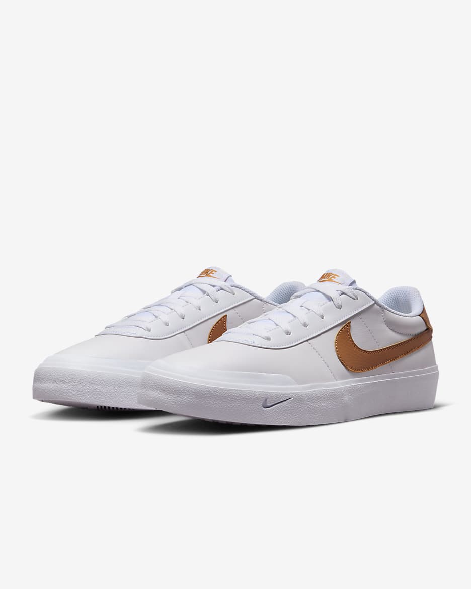 Nike Court Shot Men's Shoes - White/Flax