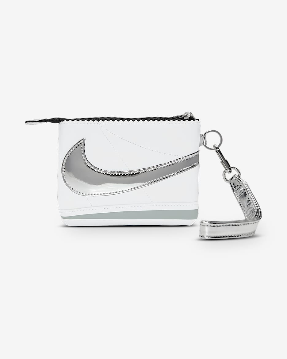 Nike Cortez Wristlet - Light Smoke Grey/Metallic Silver