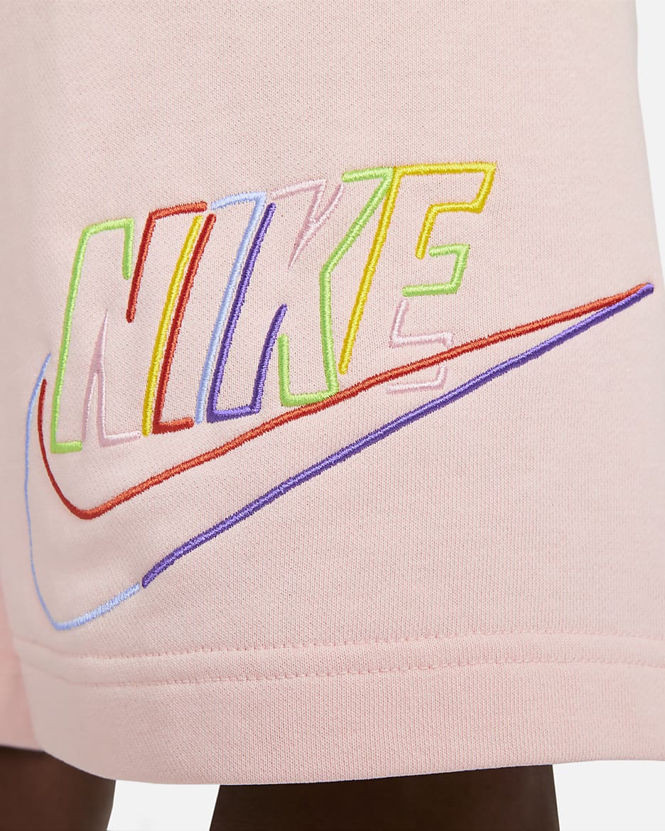 Nike Club Fleece Men's French Terry Shorts - Pink Bloom