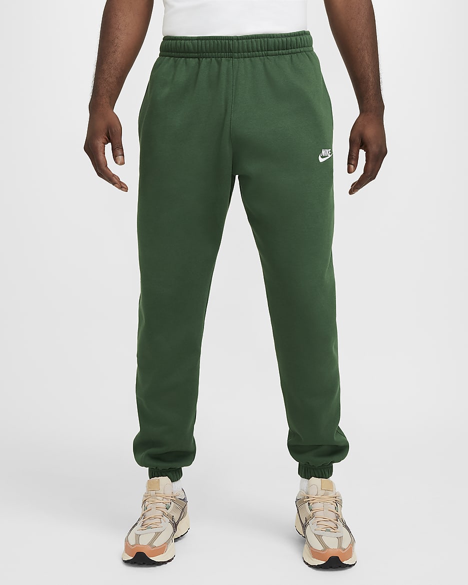 Pants para hombre Nike Sportswear Club Fleece - Abeto/Abeto/Blanco
