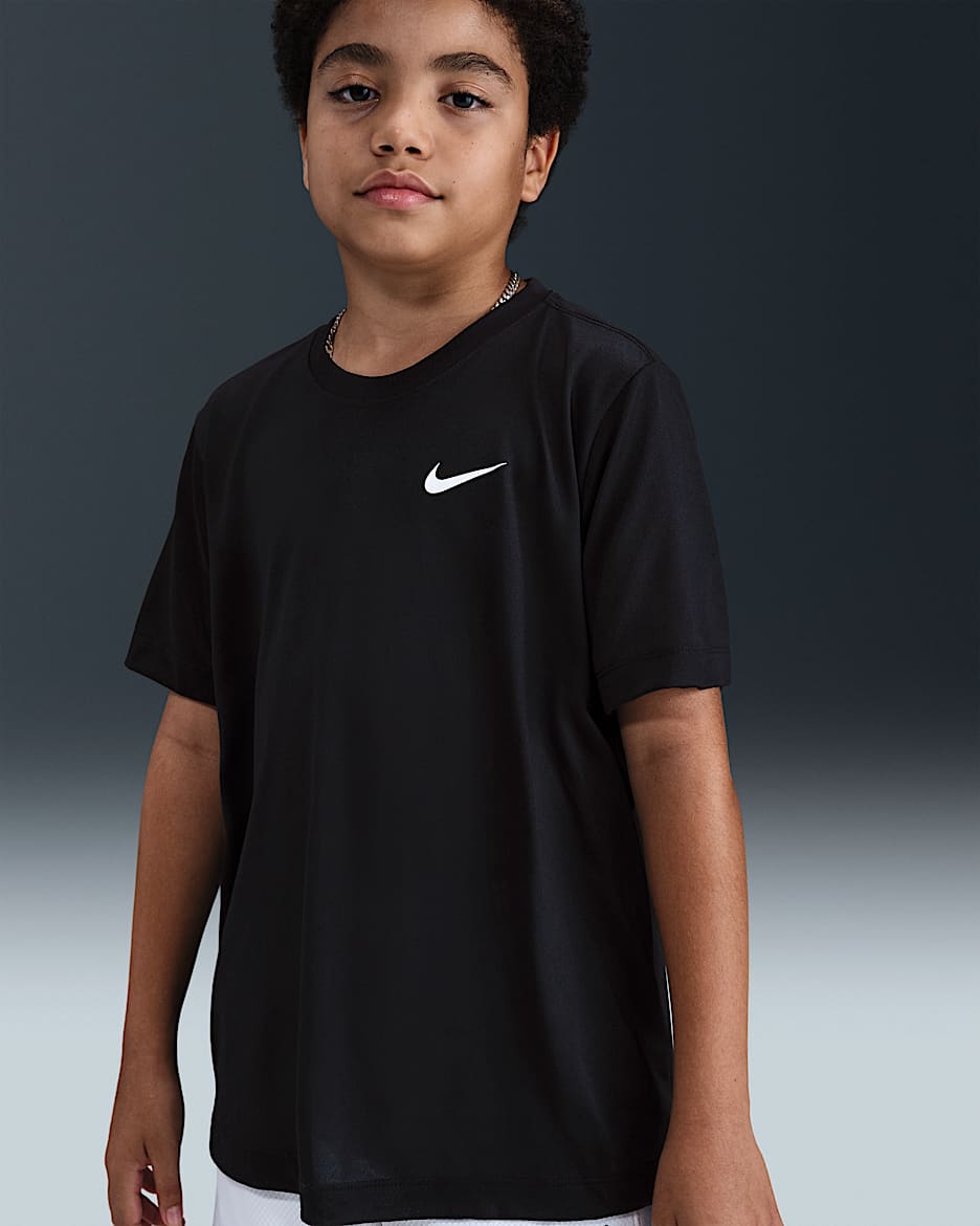 Nike Legend Big Kids' Dri-FIT Training T-Shirt - Black