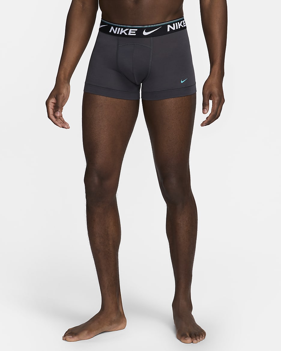 Ropa interior para hombre (paquete de tres) Nike Dri-FIT Ultra Comfort - Azul claro