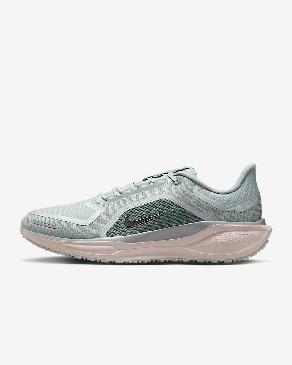 Nike Pegasus 41 GORE-TEX Men's Waterproof Road Running Shoes - Light Pumice/Pure Platinum/Silt Red/Metallic Silver