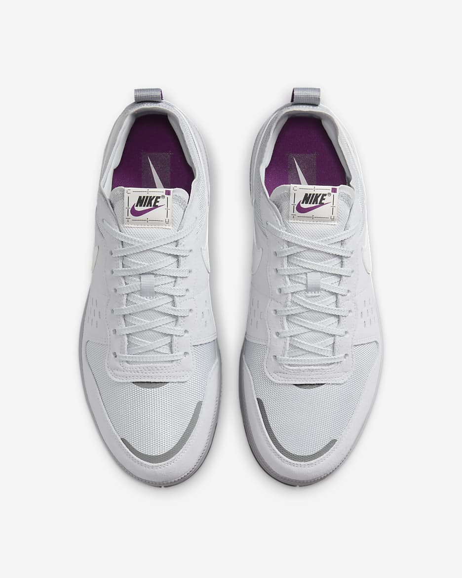 Tenis Nike C1TY “Concrete” - Gris cemento/Gris cielo/Violeta viotech/Blanco cumbre