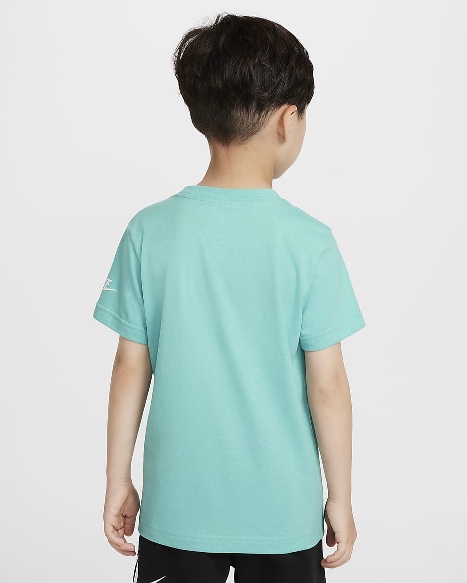 Nike Futura Little Kids' Evergreen T-Shirt - Green Frost