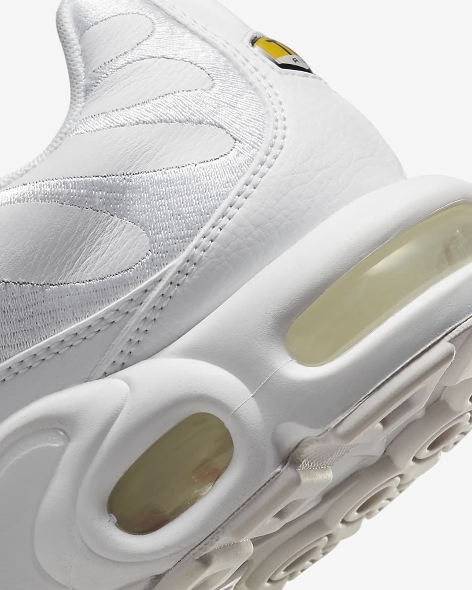 Nike Air Max Plus Men's Shoe - White/White/White