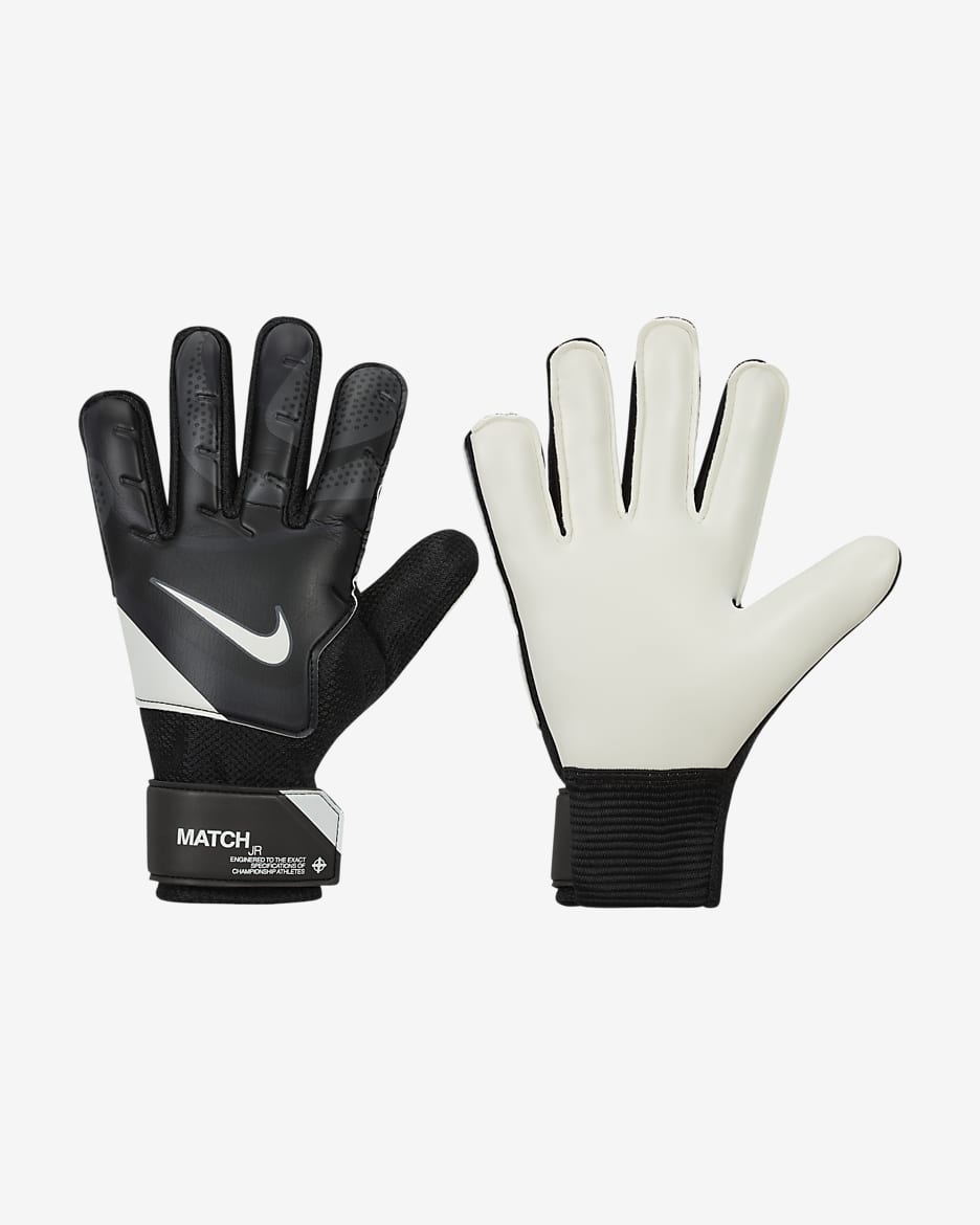 Nike Match Jr. Goal Keeper Gloves - Black/Dark Grey/White