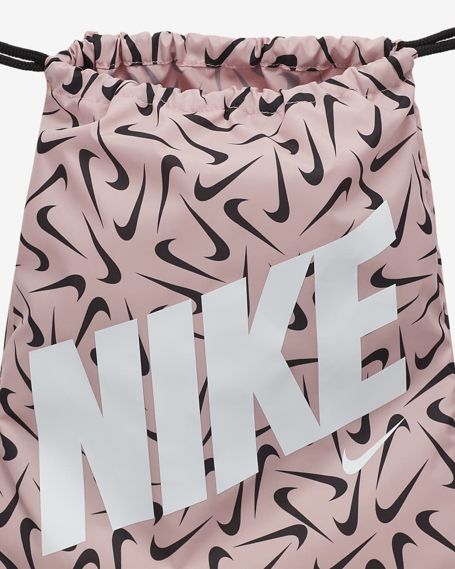 Nike Kids' Gym Sack (12L) - Pink Glaze/Pink Glaze/White