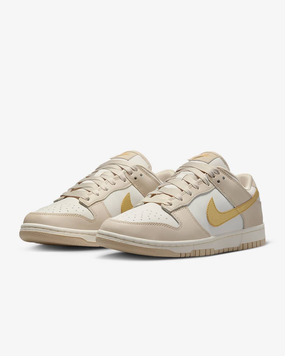 Nike Dunk Low Women's Shoes - Phantom/Sand Drift/Sail/Metallic Gold