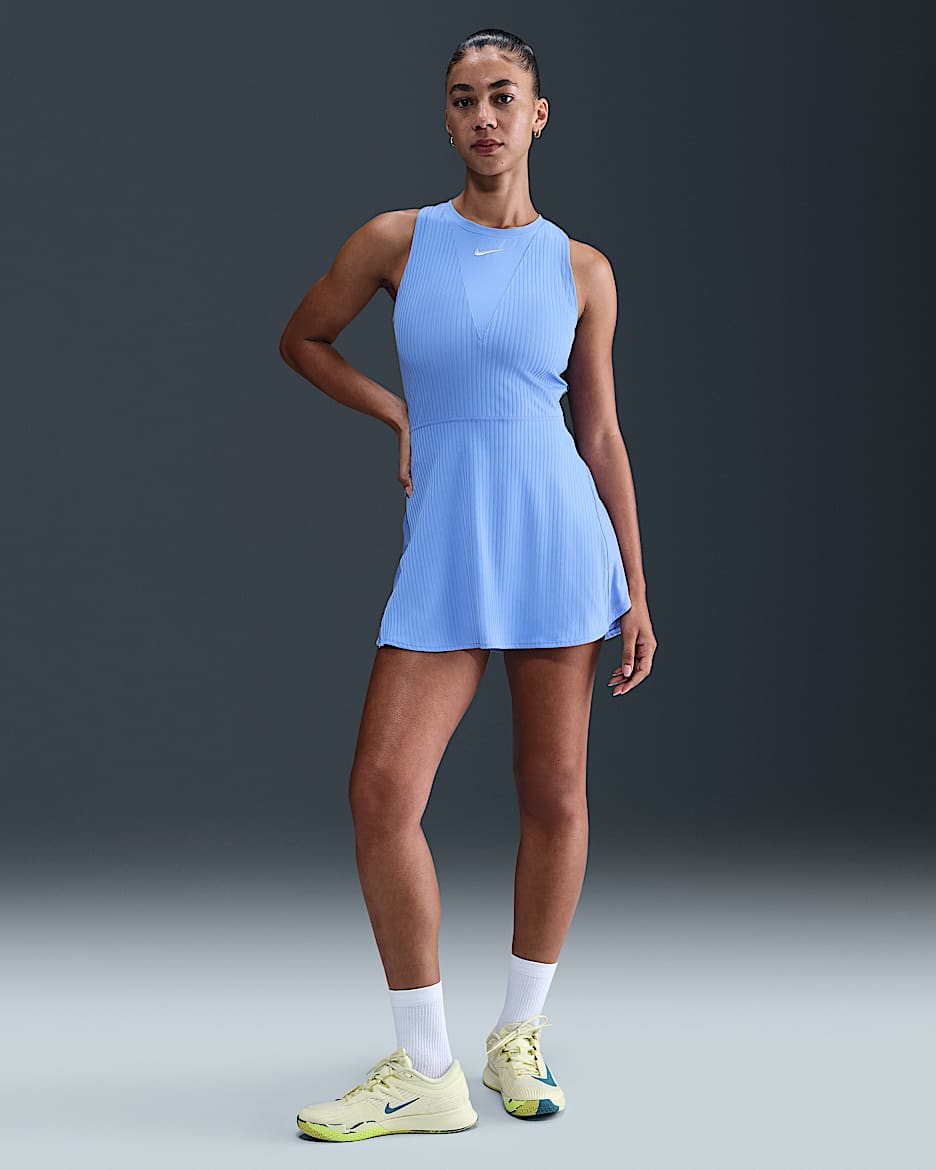 Vestido de ténis Dri-FIT NikeCourt Slam para mulher - Royal Pulse/Royal Pulse/Azul Diffused