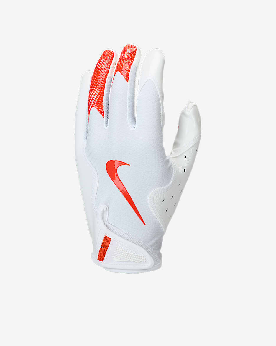Nike Vapor Jet 8.0 Football Gloves (1 Pair) - White