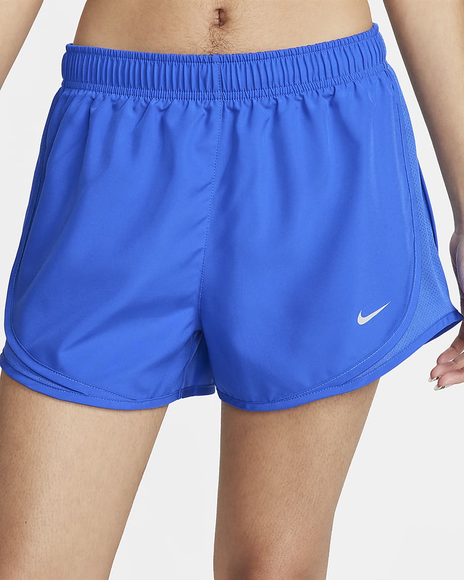 Nike Tempo Women's Brief-Lined Running Shorts - Hyper Royal/Wolf Grey