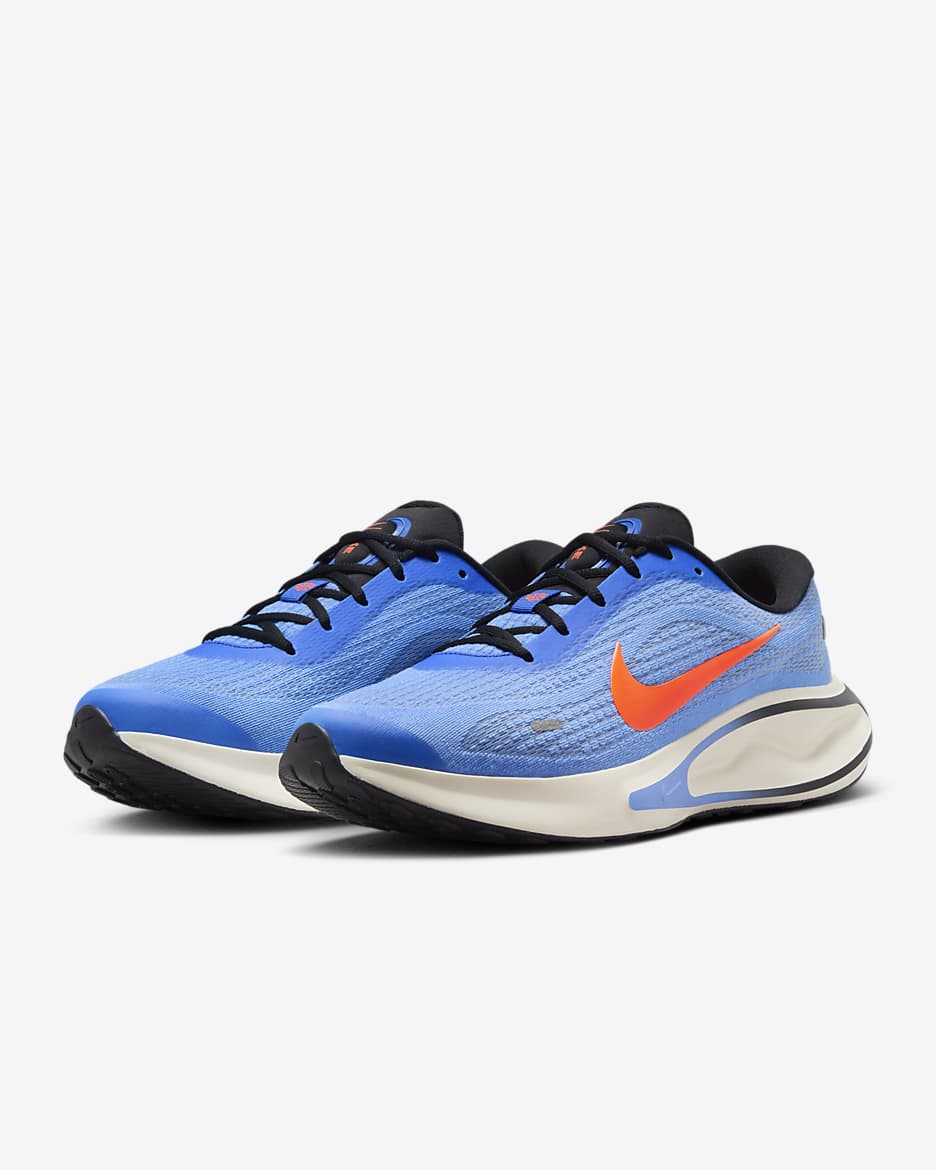 Nike Journey Run Men's Road Running Shoes - Deep Royal/Astronomy Blue/Pale Ivory/Hyper Crimson