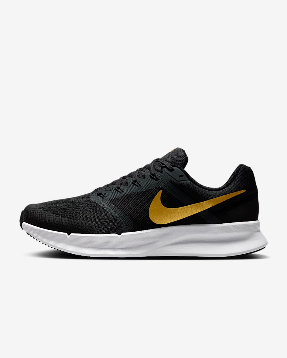 Tenis de correr en pavimento para hombre Nike Run Swift 3 - Negro/Antracita/Blanco/Oro metalizado