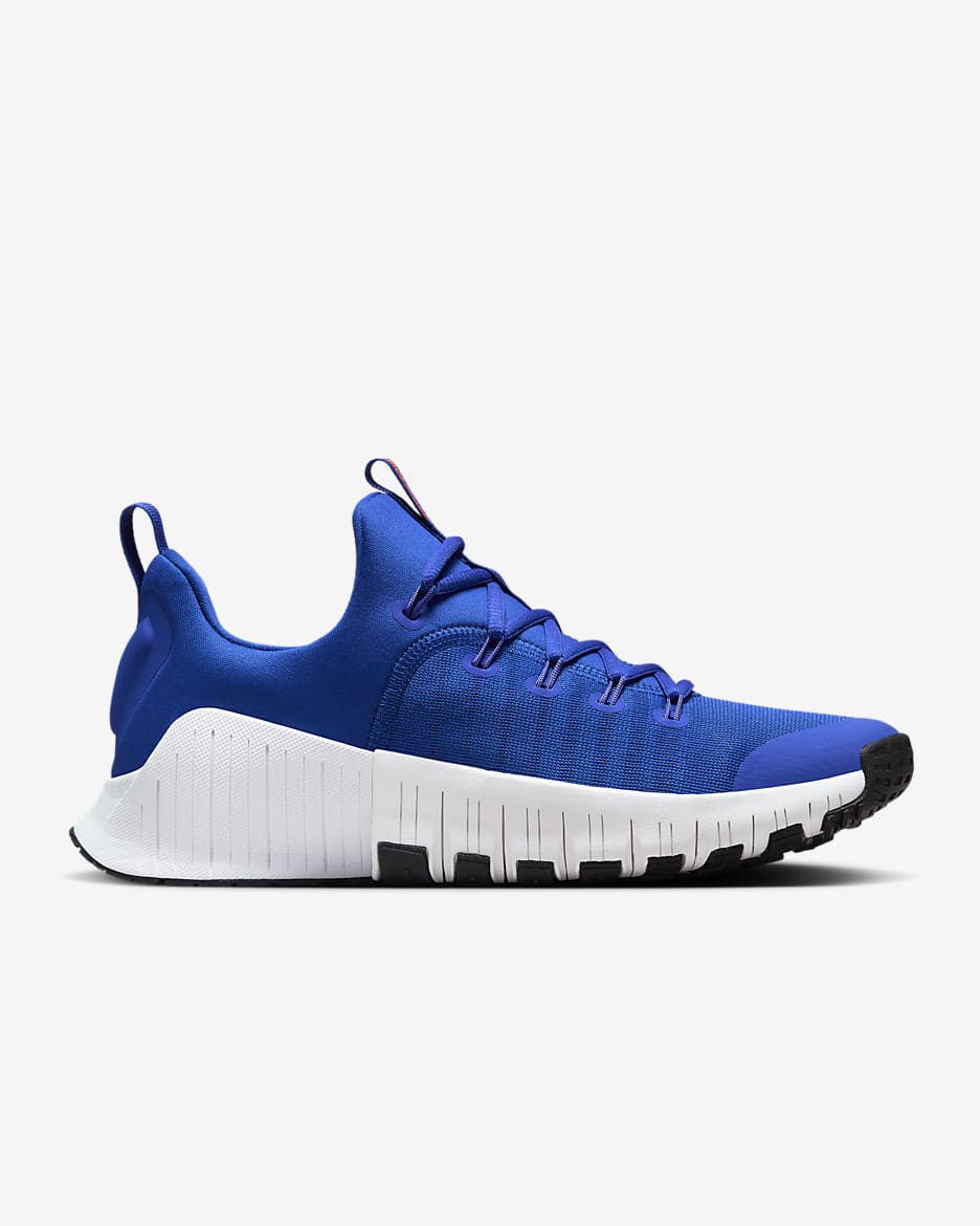 Sapatilhas de treino Nike Free Metcon 6 para mulher - Azul Racer/Sail/Laranja Total/Preto