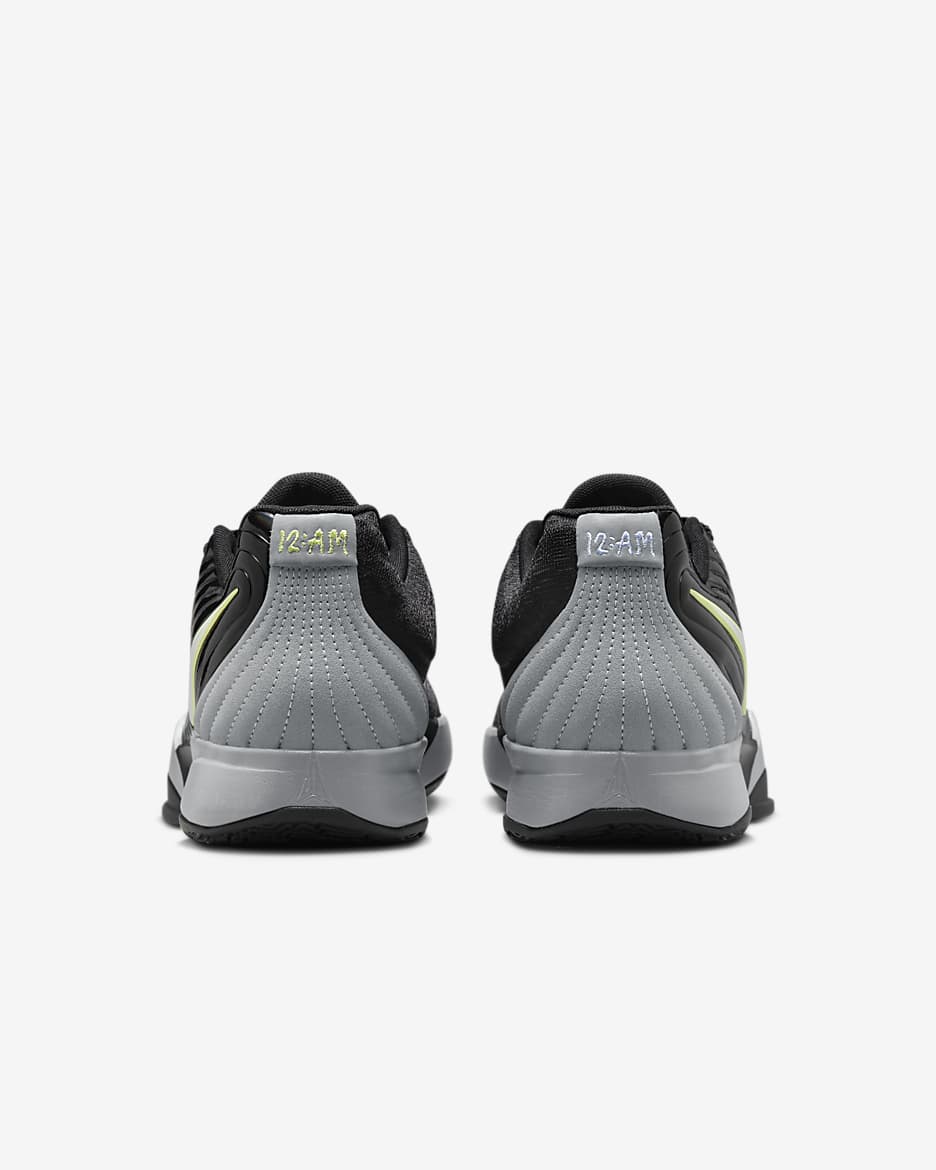 Ja 2 "Foundation" Basketball Shoes - Black/Light Smoke Grey/Light Lemon Twist/Phantom