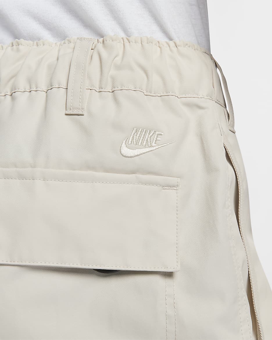 Nike Tech 男款梭織長褲 - Light Orewood Brown/Light Orewood Brown