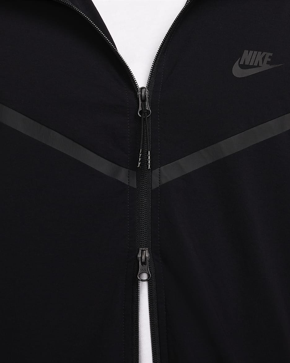 Nike Tech Chaqueta de tejido Woven - Hombre - Negro/Negro/Negro