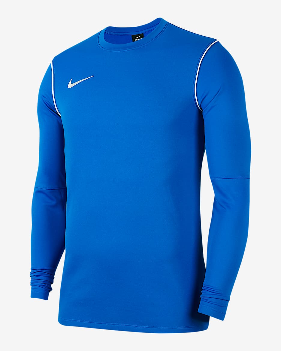 ナイキ Dri-FIT メンズ ロングスリーブ サッカートップ - ロイヤルブルー/ホワイト/ホワイト
