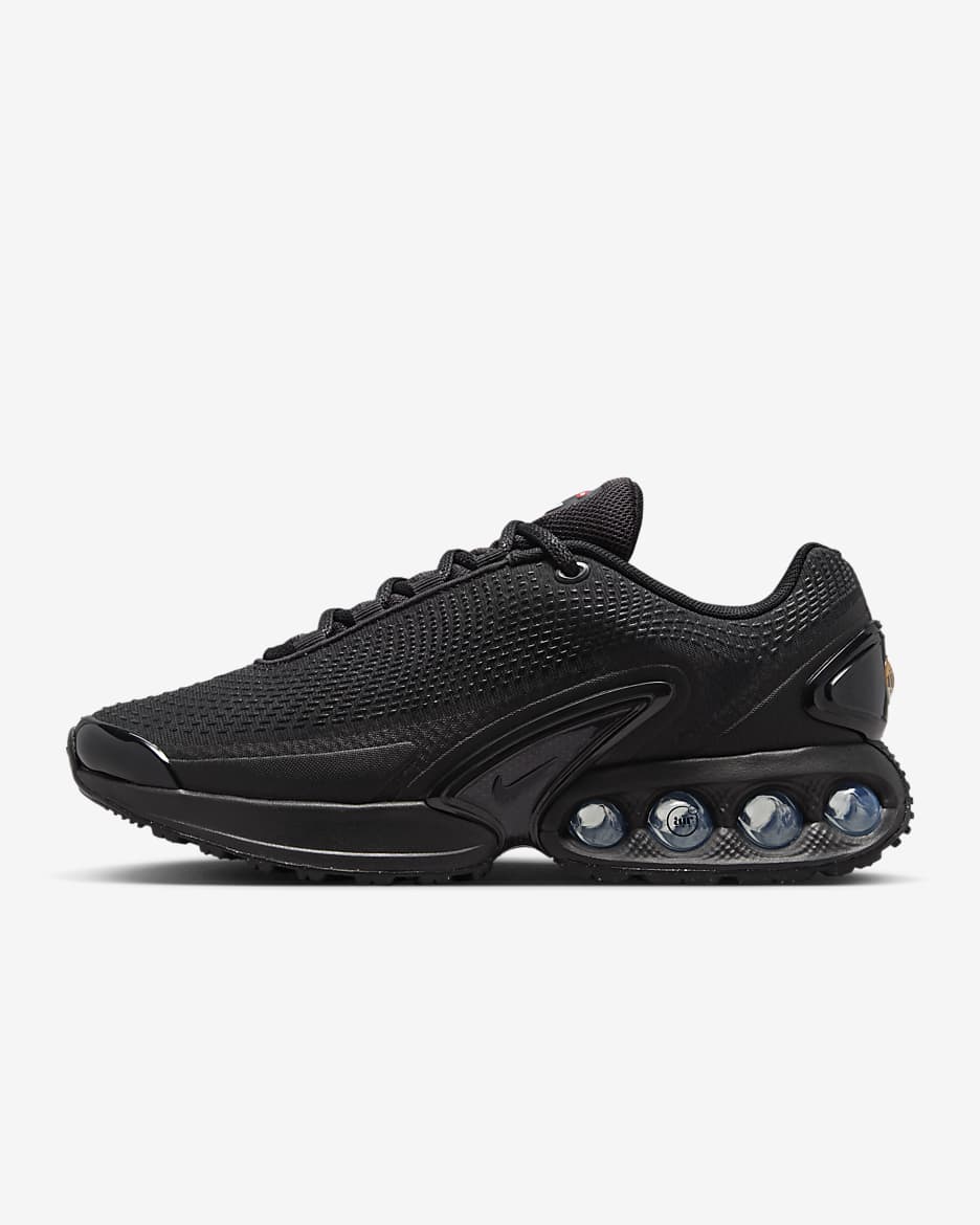 Tenis Nike Air Max Dn - Negro/Negro/Gris oscuro metálico/Negro