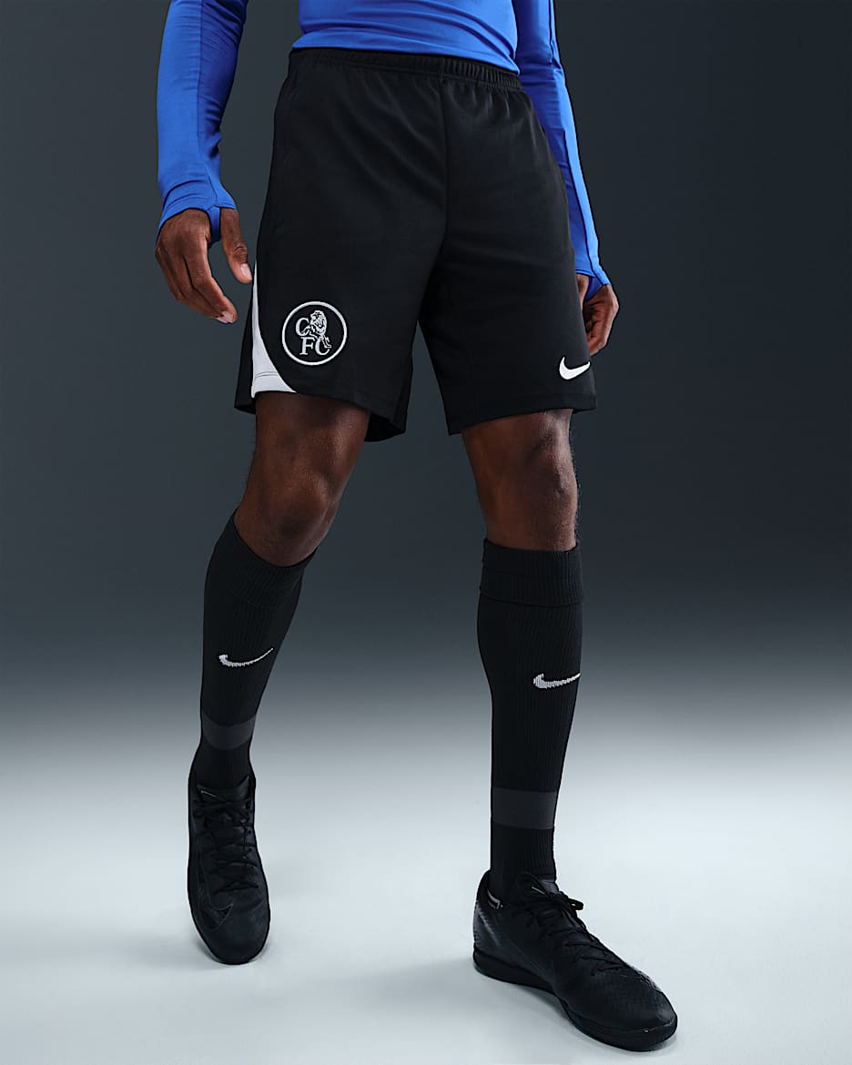 Chelsea FC Strike Third Men's NIke Dri-FIT Total 90 Soccer Knit Shorts