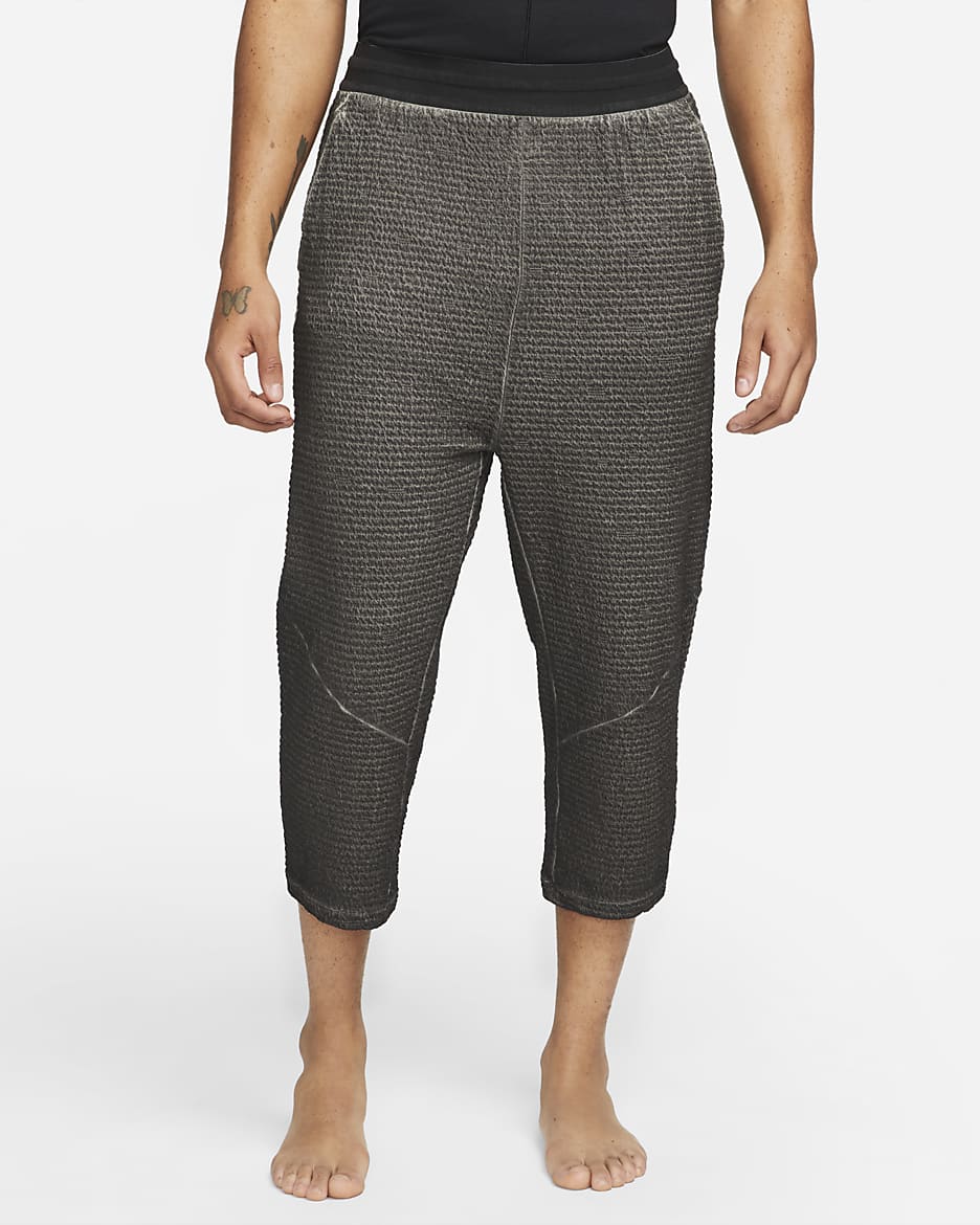 Pants de 3/4 para hombre Nike Yoga - Antracita