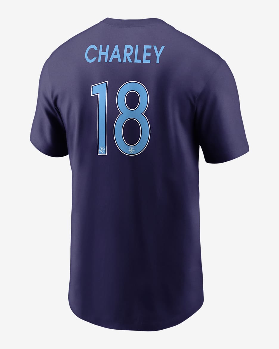 Playera Nike de la NWSL para hombre Simone Charley Orlando Pride - Orquídea nuevo