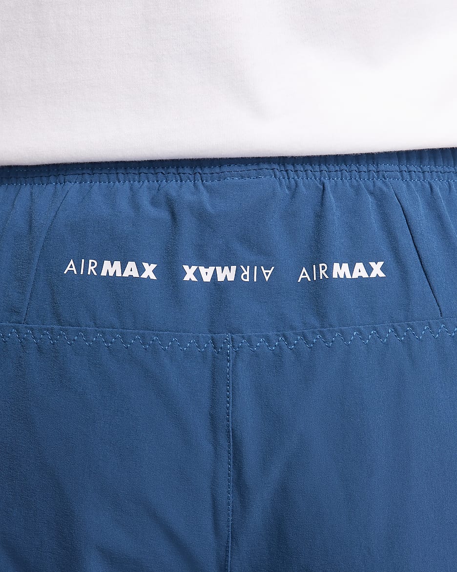 Nike Air Max Men's Woven Cargo Trousers - Court Blue/Black/White