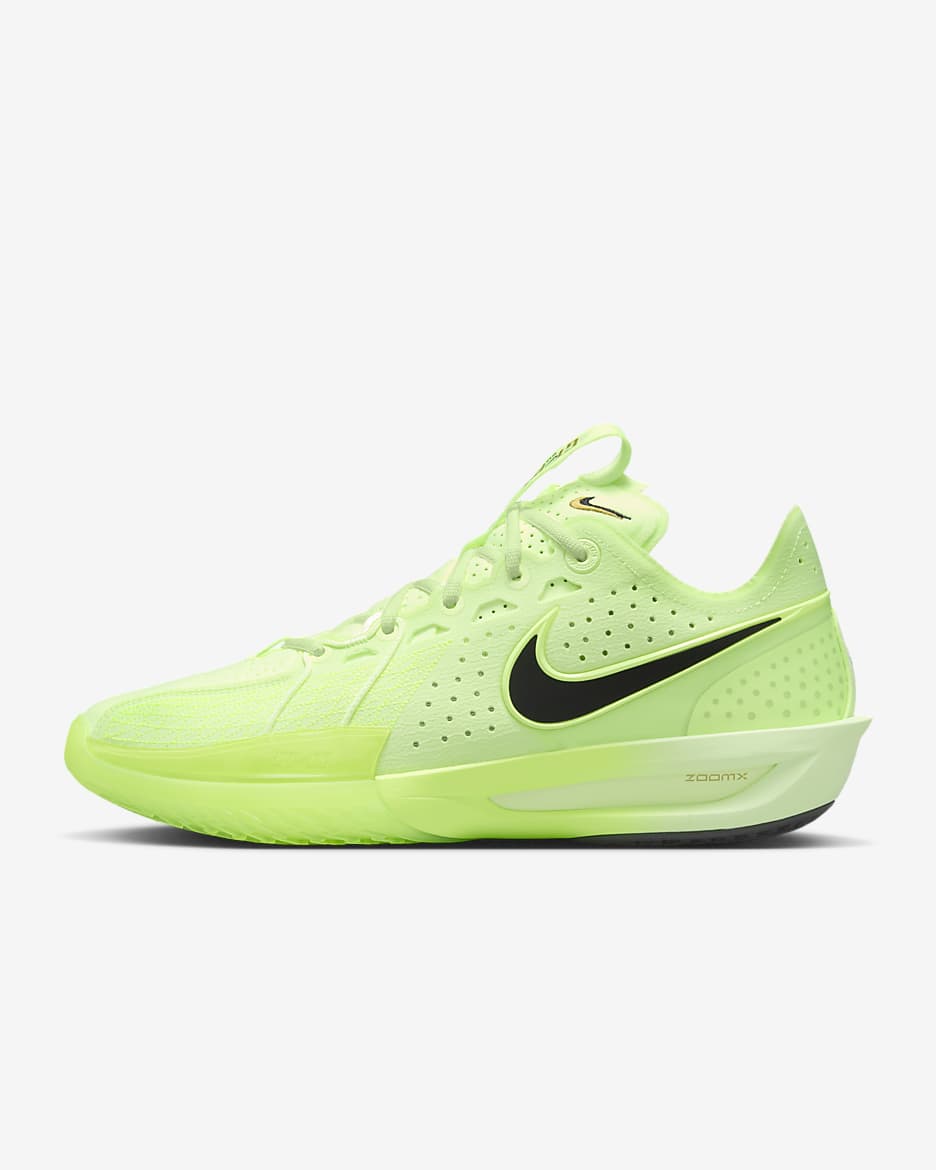 Nike G.T. Cut 3 EP Basketball Shoes - Barely Volt/Volt/Metallic Gold/Black