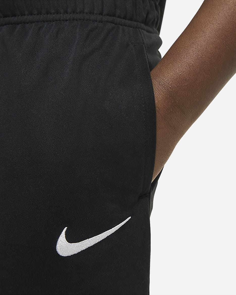 Nike Sport Big Kids' (Boys') Training Pants (Extended Size) - Black/Black/White