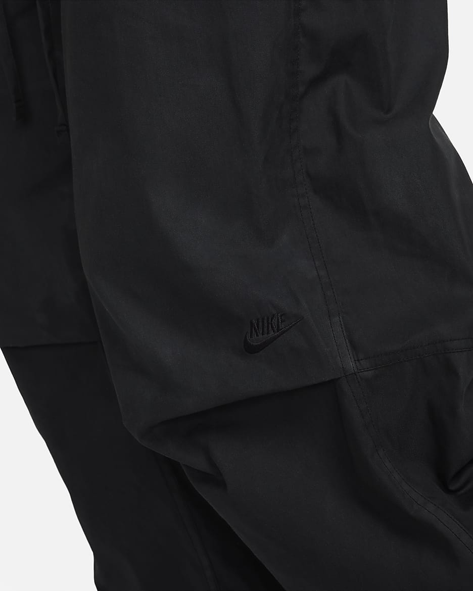 Nike Sportswear Tech Pack Men's Waxed Canvas Cargo Pants - Black/Black/Black