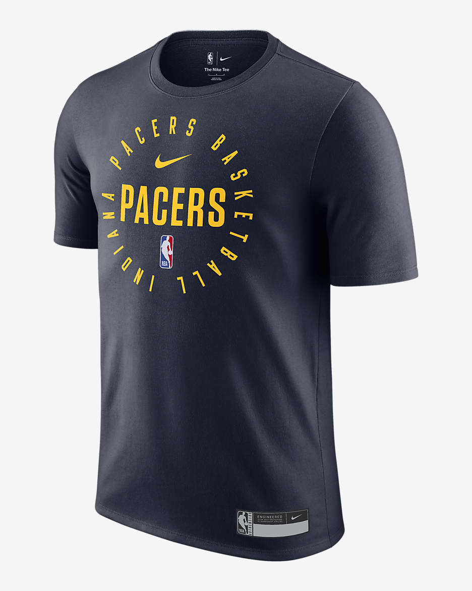 Playera de la NBA Nike Dri-FIT para hombre Indiana Pacers - Azul marino universitario
