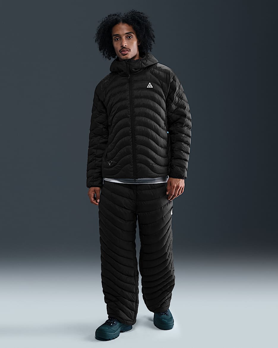 Calças Therma-FIT ADV Nike ACG "Lava Flow" - Preto/Preto/Branco Summit