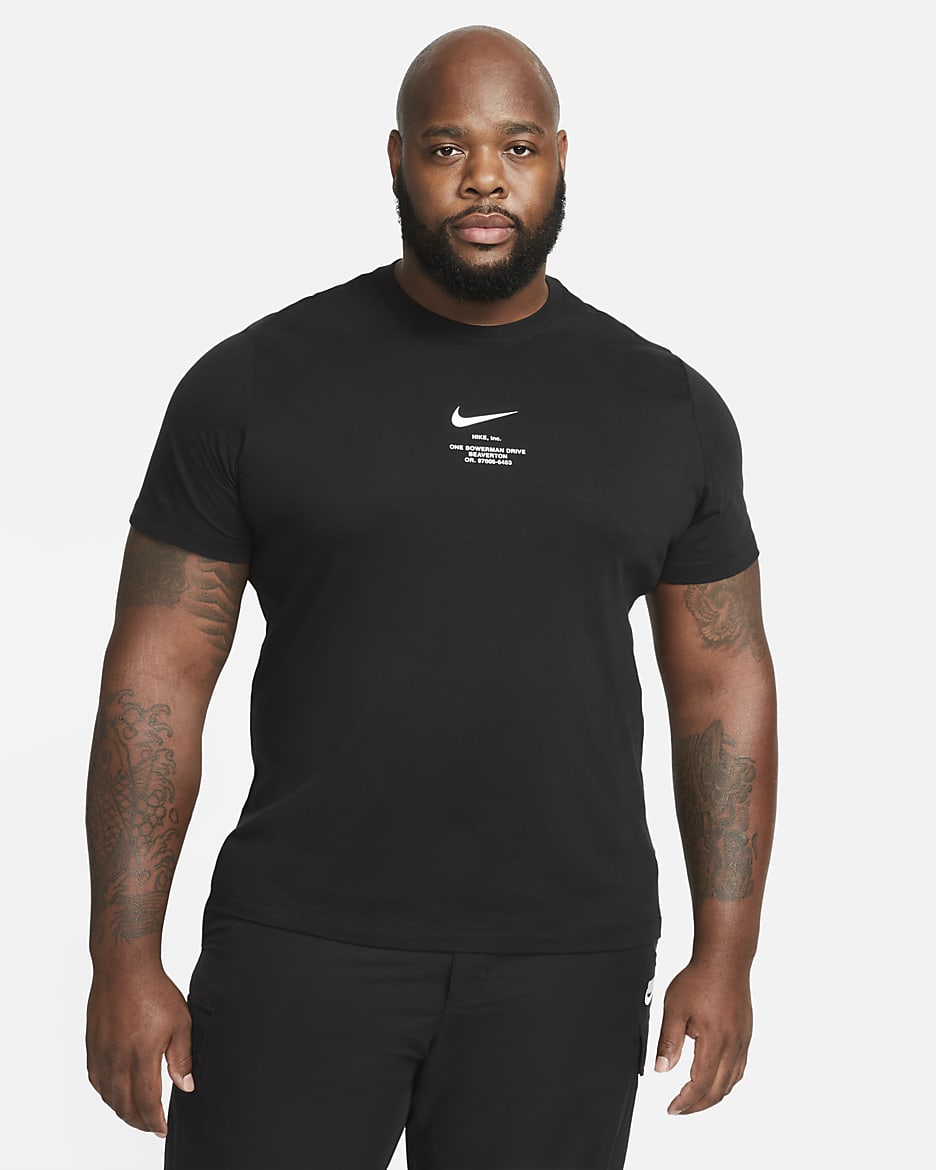 Nike Sportswear Men's T-Shirt - Black