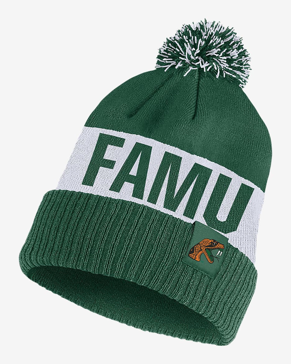 FAMU Nike College Beanie - Gorge Green