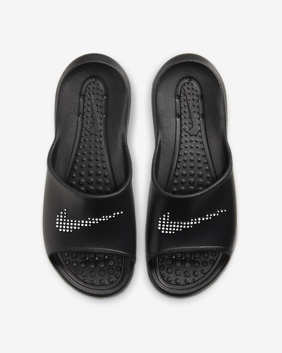 Nike Victori One Women's Shower Slide - Black/Black/White