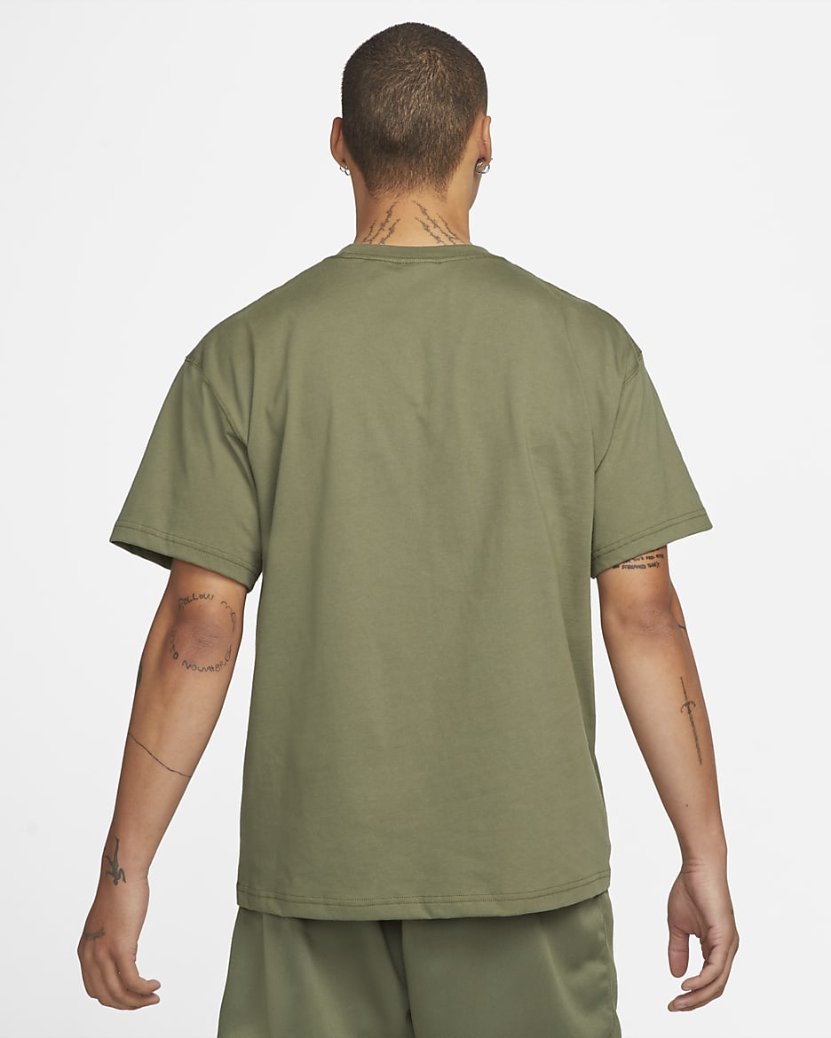 Nike "Made in the USA" T-Shirt - Medium Olive/White