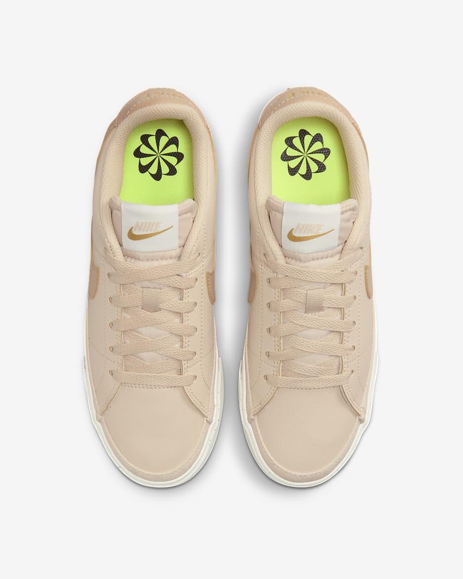 NikeCourt Legacy Next Nature Women's Shoes - Sand Drift/Bronzine/Sail/Hemp