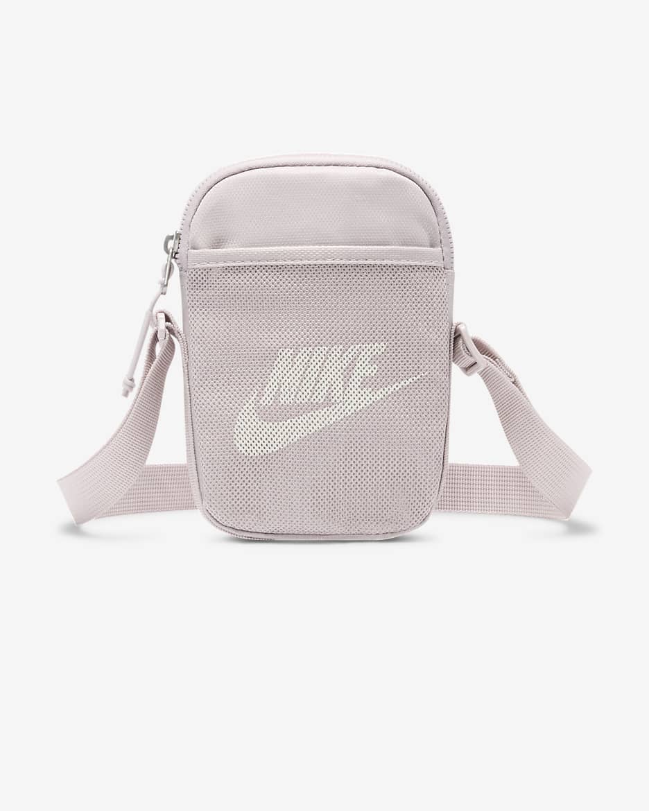 Nike Heritage Cross-Body Bag (Small, 1L) - Platinum Violet/Platinum Violet/Summit White