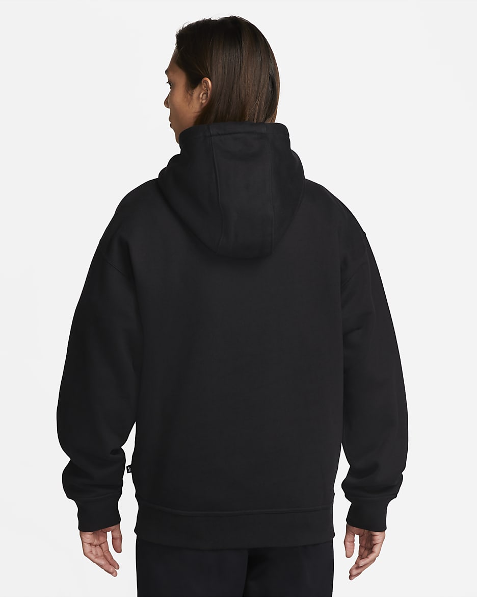 Nike SB Fleece Skate Pullover Hoodie - Black