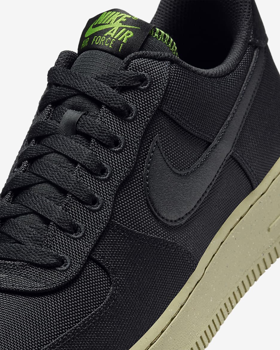 Nike Air Force 1 '07 LV8 Men's Shoes - Black/Neutral Olive/Chlorophyll/Black