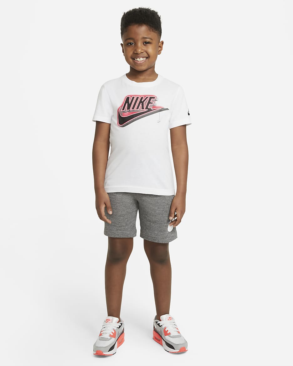 Nike Pantalón corto - Niño/a pequeño/a - Carbon Heather