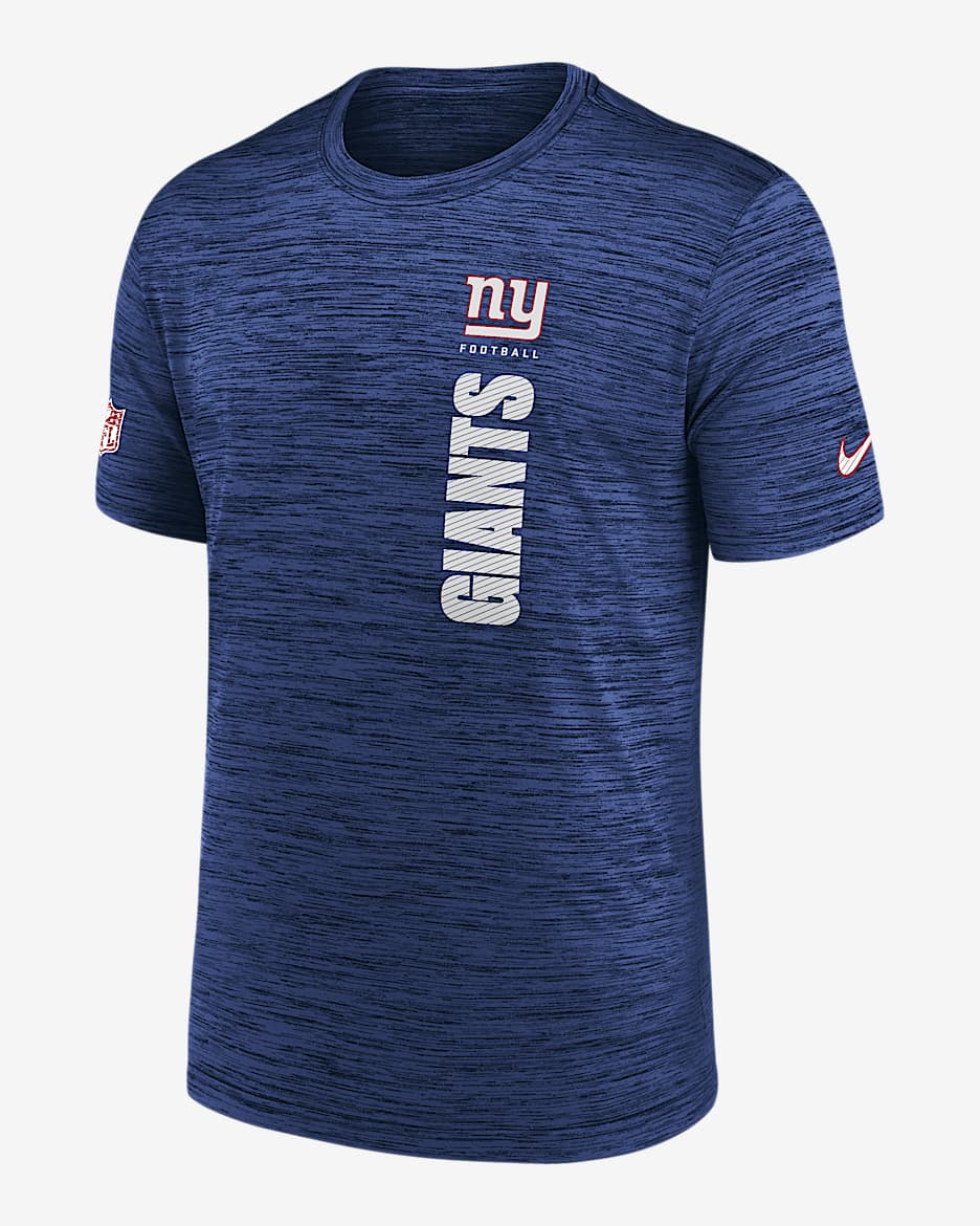 New York Giants Sideline Velocity Camiseta Nike Dri-FIT NFL - Hombre - Rush Blue