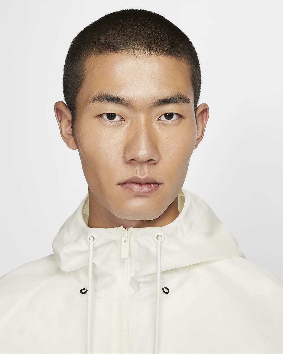 Nike Sportswear Windrunner Men's Hooded Jacket - Sail/Black